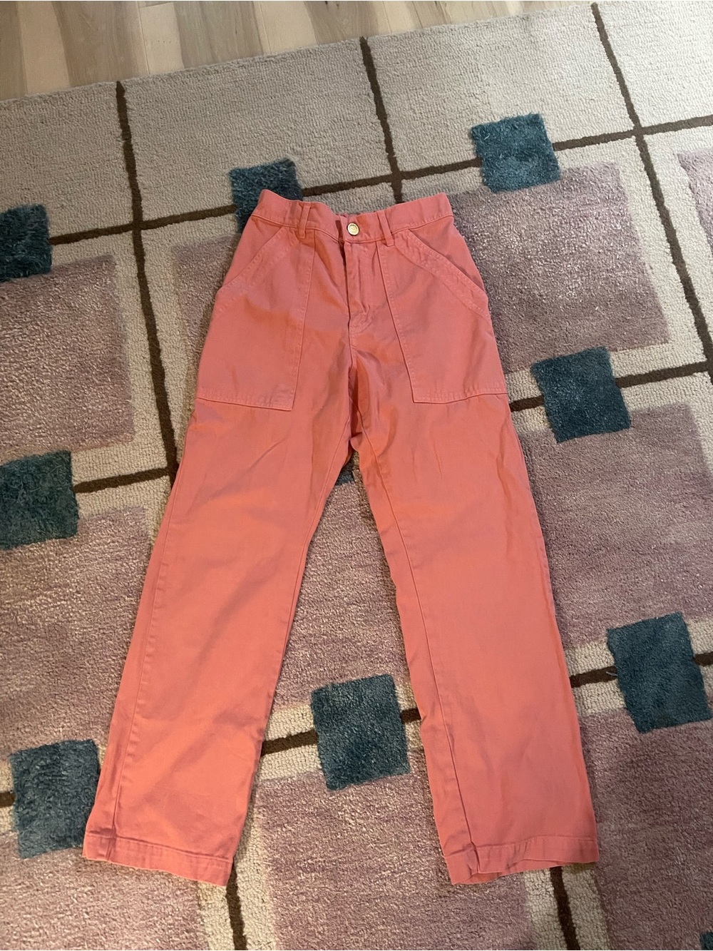 Big Bud Press Coral Cargo Pants